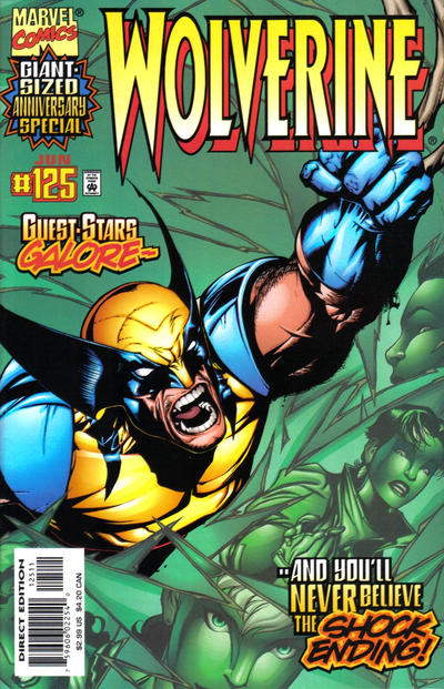 Wolverine #125 [Direct Edition]-Fine (5.5 – 7)