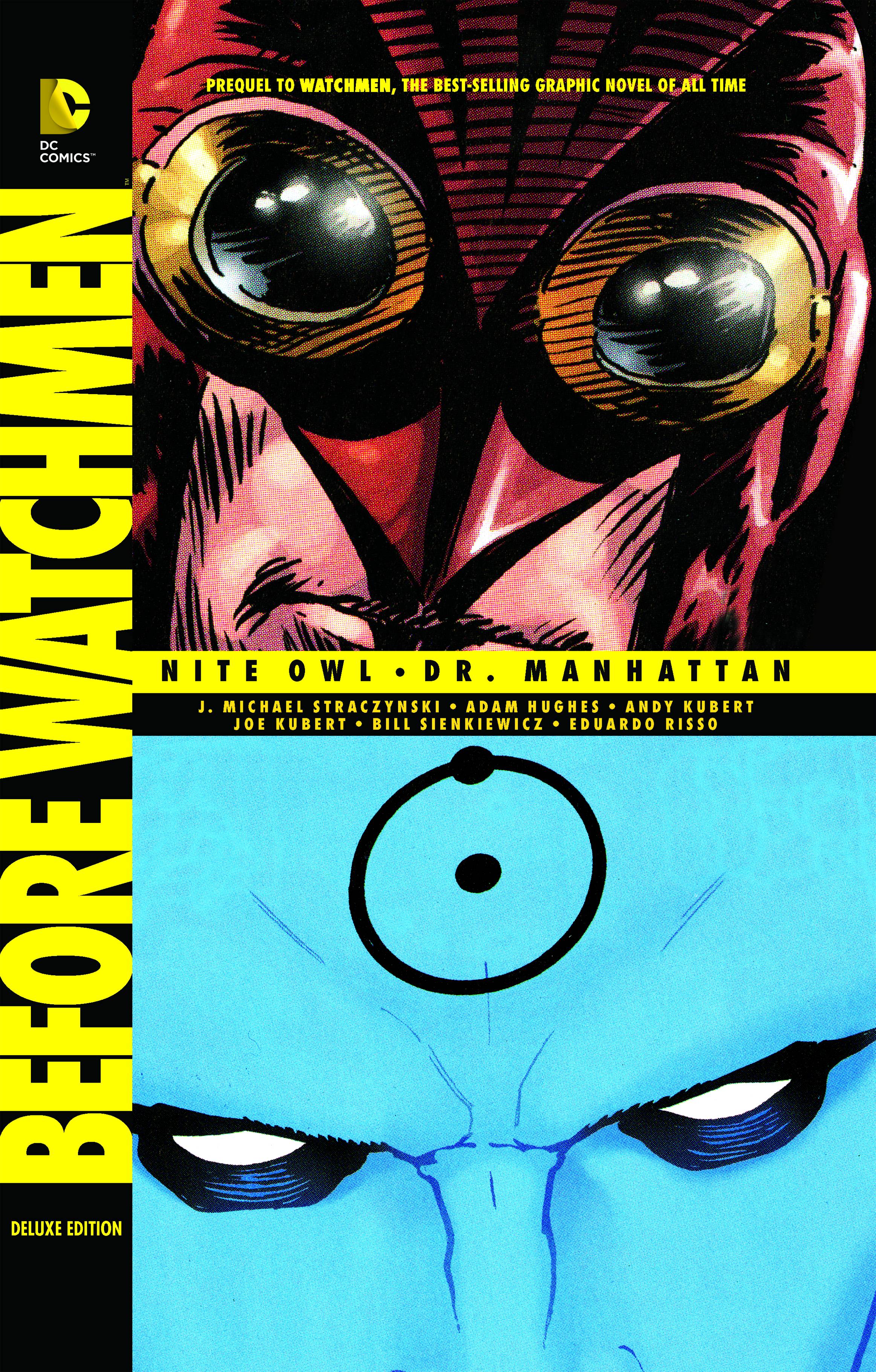 Before Watchmen Nite Owl Dr Manhattan Deluxe Hardcover