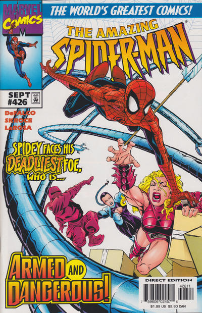 The Amazing Spider-Man #426 [Direct Edition]-Very Fine