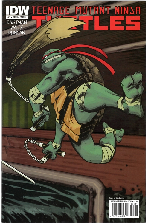 Teenage Mutant Ninja Turtles #001 (2011) Cover D