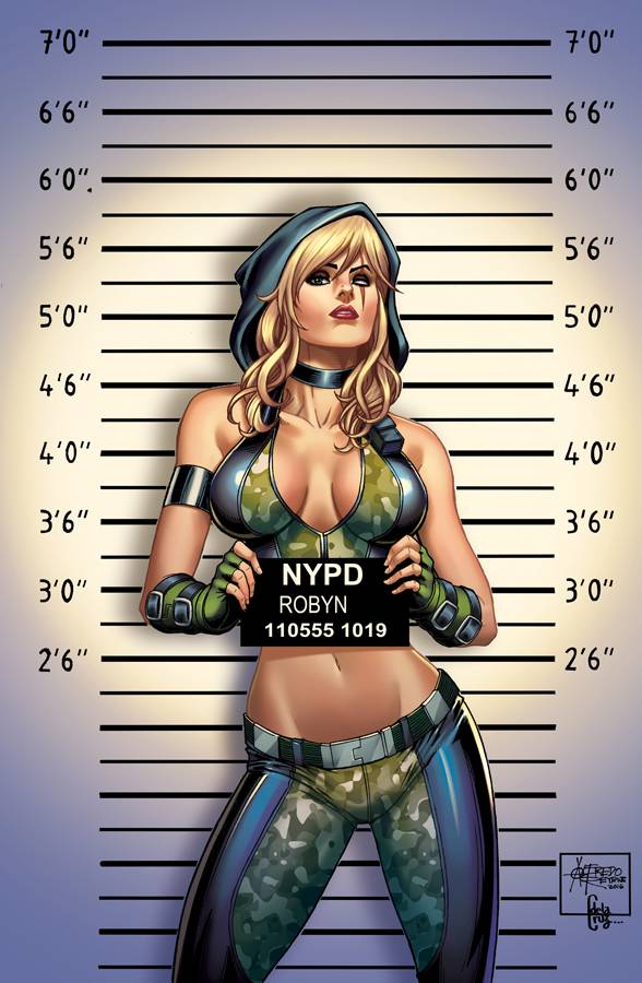 Grimm Fairy Tales Robyn Hood I Love Ny #6 C Cover Reyes