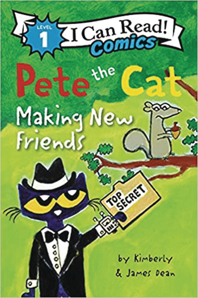 I Can Read Comics Level 1 Graphic Novel Volume 3 Pete The Cat Making New Friends