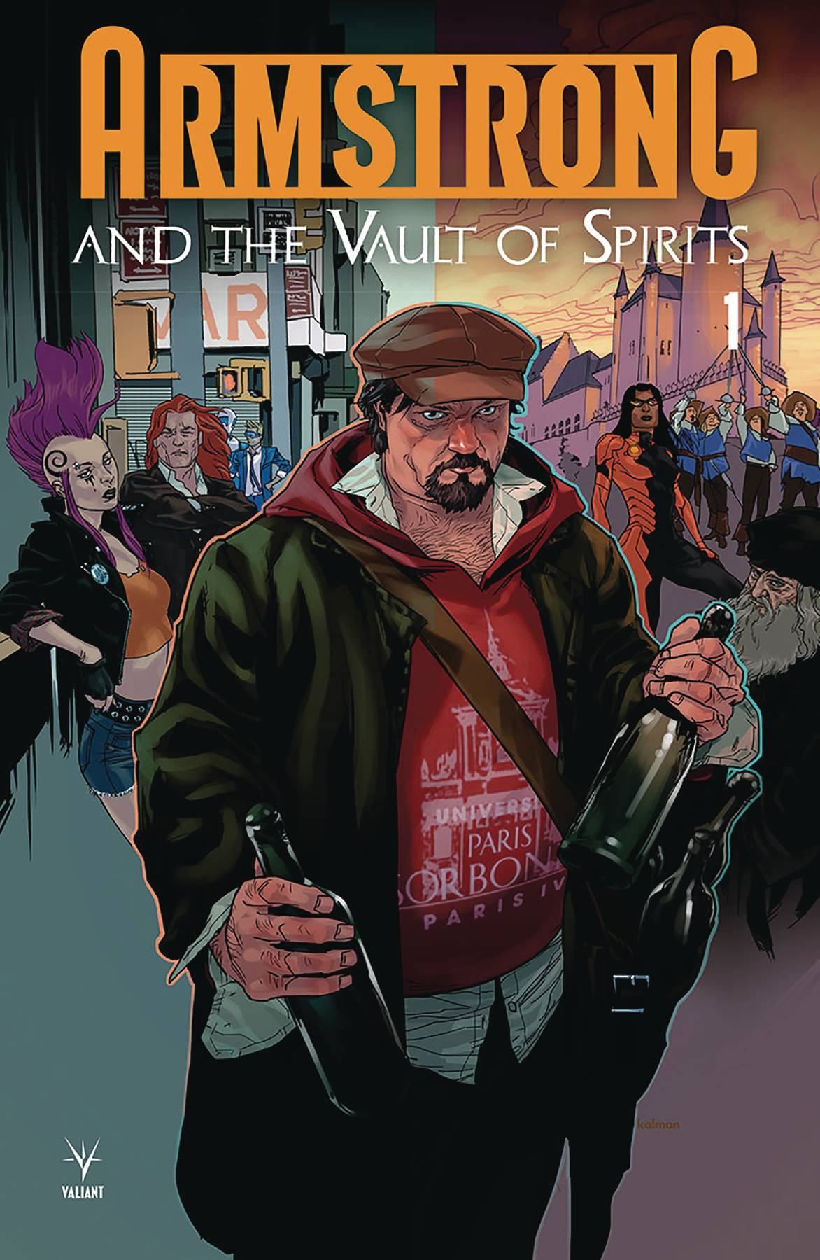 Armstrong & the Vault of Spirits #1 Cover A Andrasofszky (One Shot)