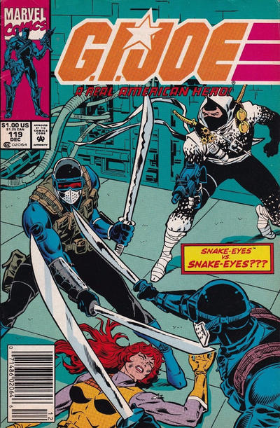 G.I. Joe, A Real American Hero #119 [Newsstand]-Very Fine (7.5 – 9)