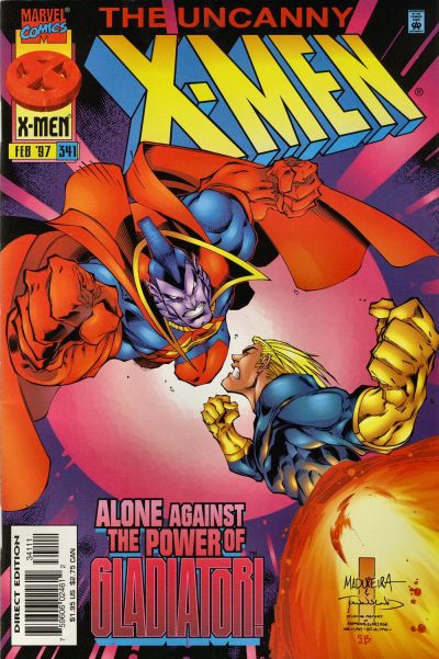 The Uncanny X-Men #341 [Direct Edition] - Very Fine -