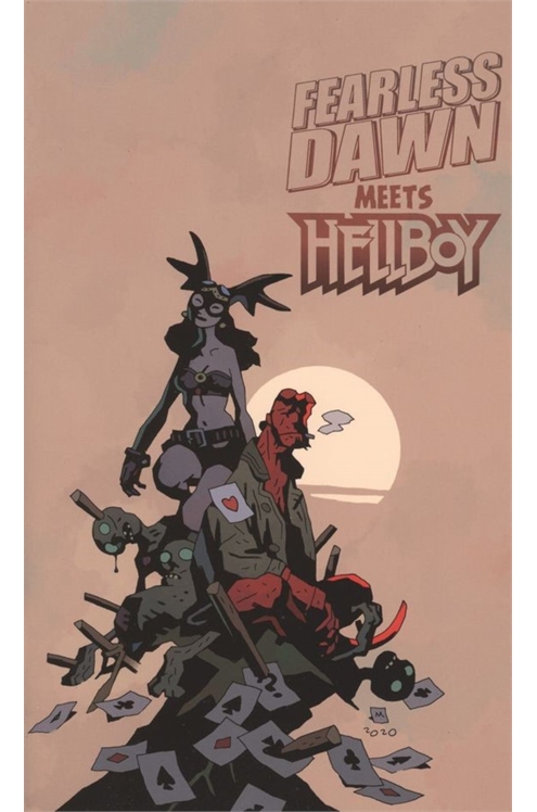 Fearless Dawn Meets Helloby Volume 1 #1 Mike Mignola Variant