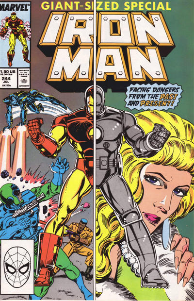 Iron Man #244 [Direct]-Near Mint (9.2 - 9.8)