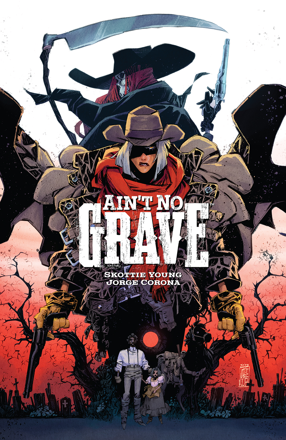 Ain't No Grave Graphic Novel Cover A Jorge Corona (Mature)