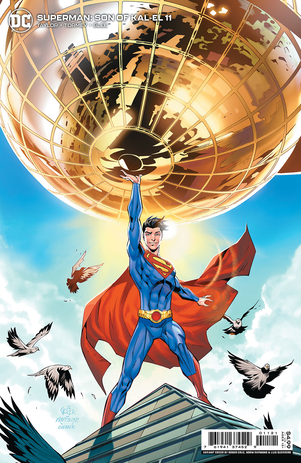 Superman Son of Kal-El #11 Cover B Roger Cruz & Norm Rapmund Card Stock Variant