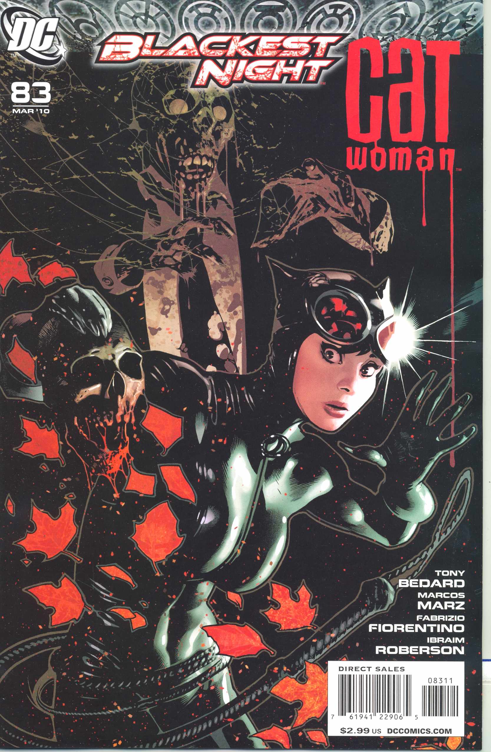 Catwoman #83 (2002) (Blackest Night)
