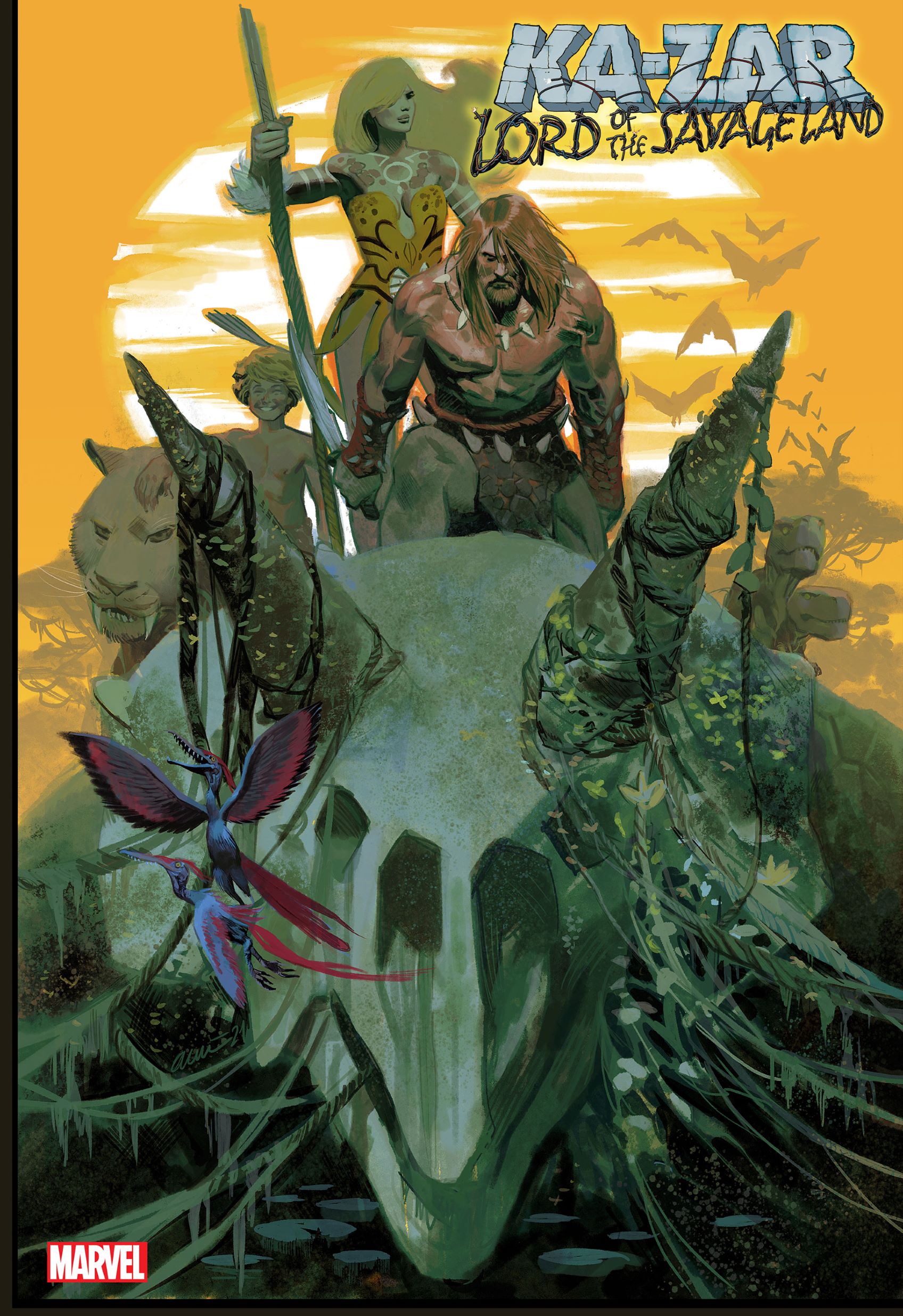 Ka-Zar Lord Savage Land #5 Acuna Variant (Of 5)
