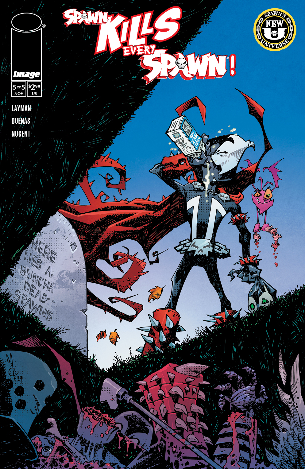 Spawn Kills Every Spawn #5 Cover B John McCrea Variant (Of 5)