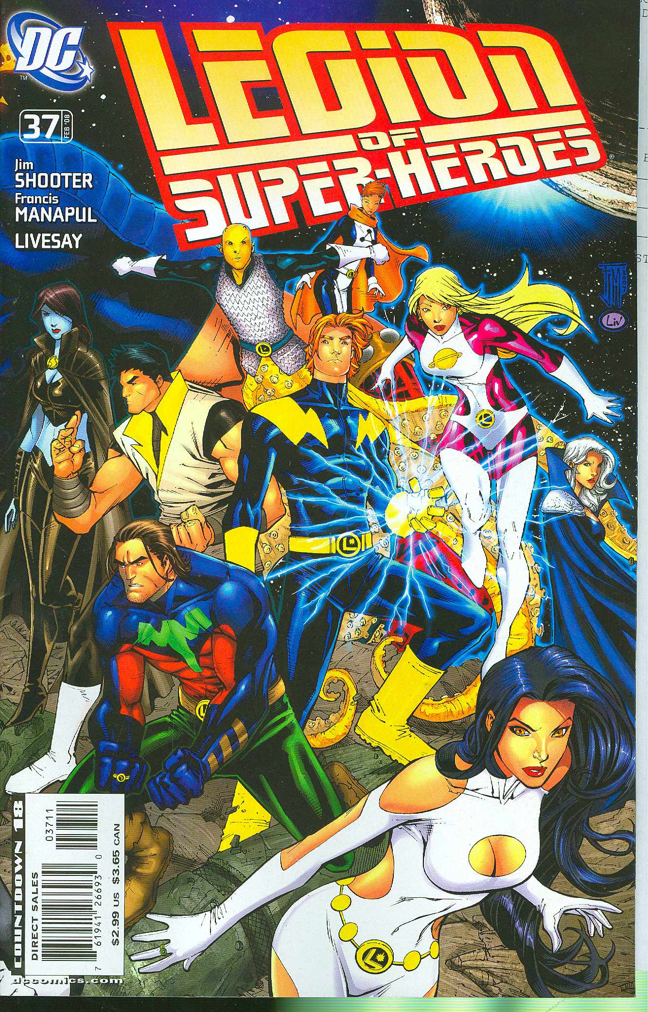 Legion of Super Heroes Cover A #37