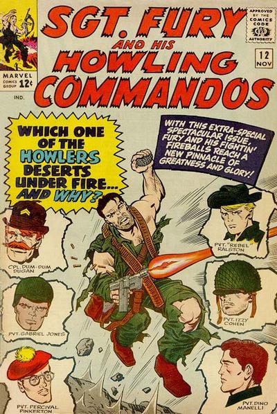 Sgt. Fury #12 (1963)-Very Good (3.5 – 5)