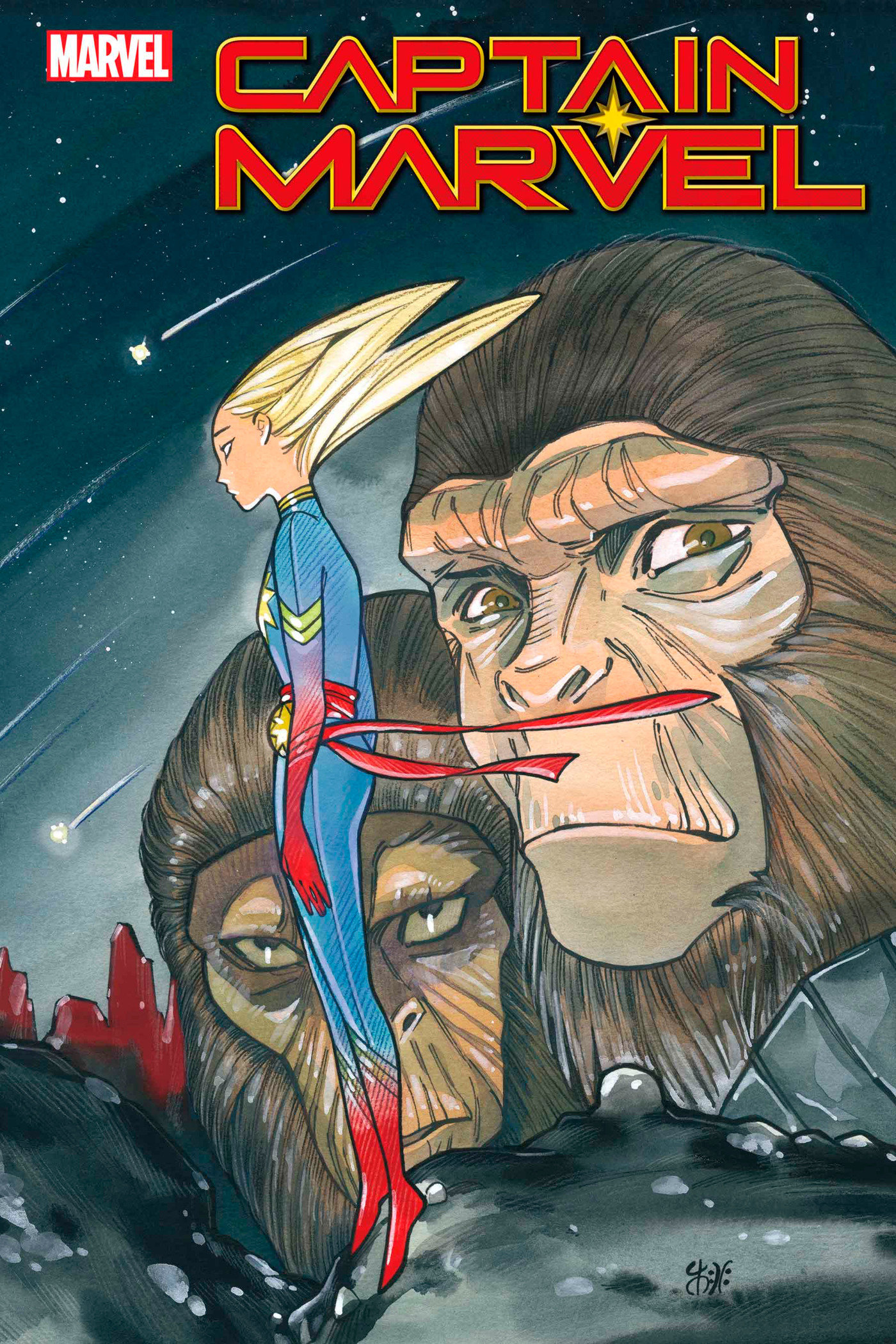 Captain Marvel #46 Momoko Planet of the Apes Variant (2019)