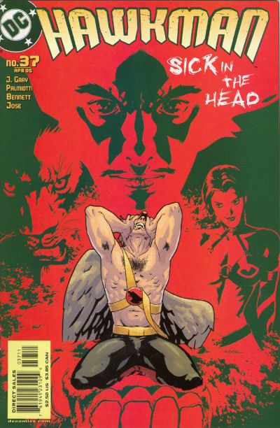 Hawkman #37-Near Mint (9.2 - 9.8)