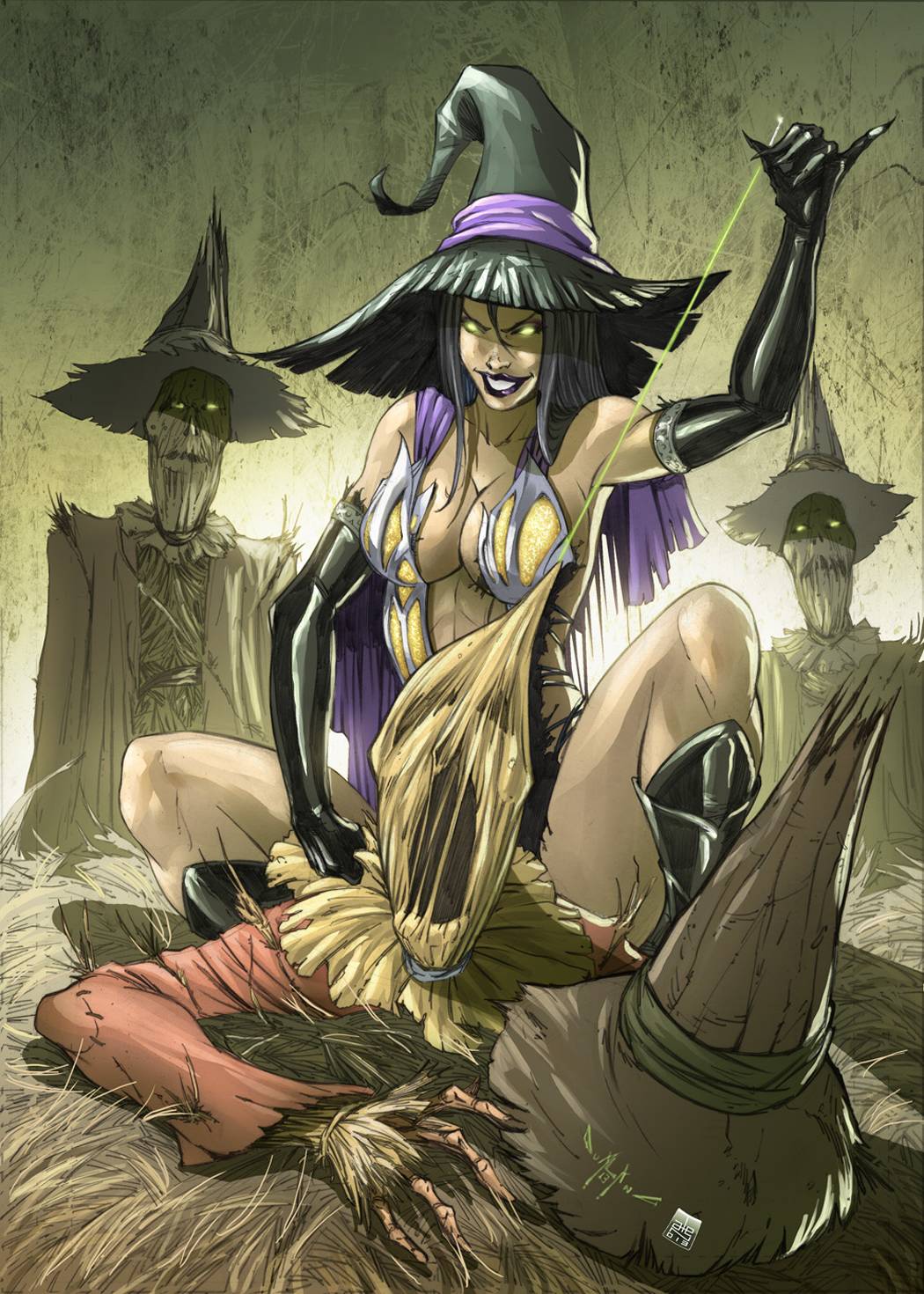 Grimm Fairy Tales Tales From Oz #3 Scarecrow C Cover Qualano