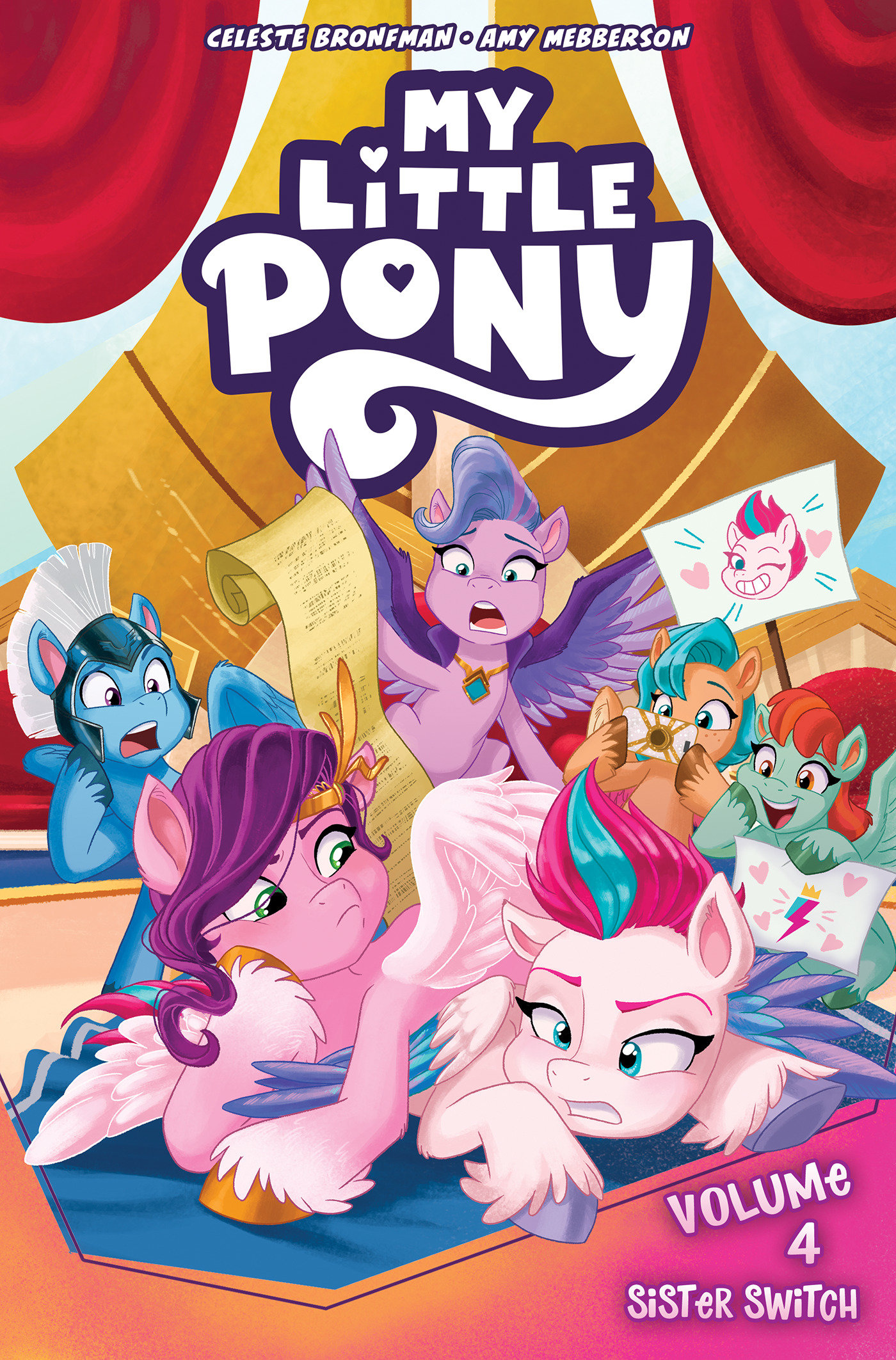 My Little Pony Graphic Novel Volume 4 Sister Switch