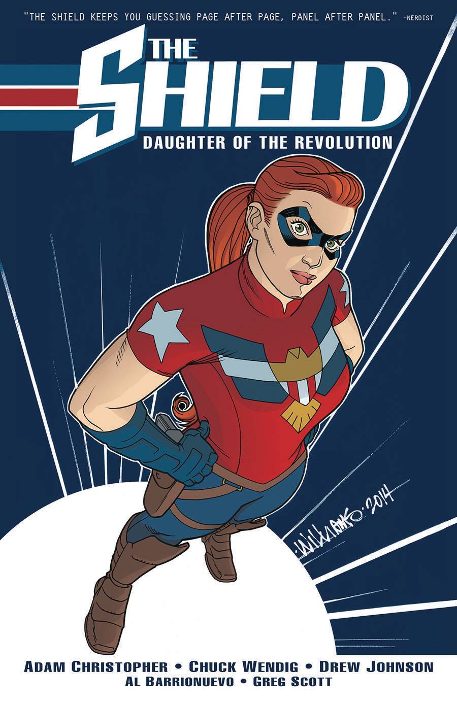 Shield (Dark Circle) Graphic Novel Volume 1 Daughter of Revolution (Mature)