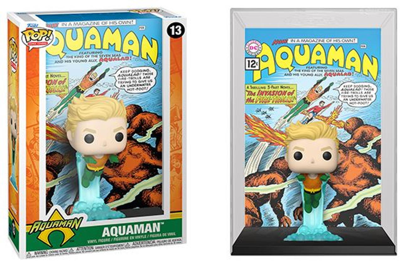 Pop Comic Cover DC Aquaman Vinyl Figure
