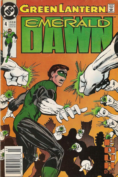 Green Lantern: Emerald Dawn #4 [Newsstand]-Fine