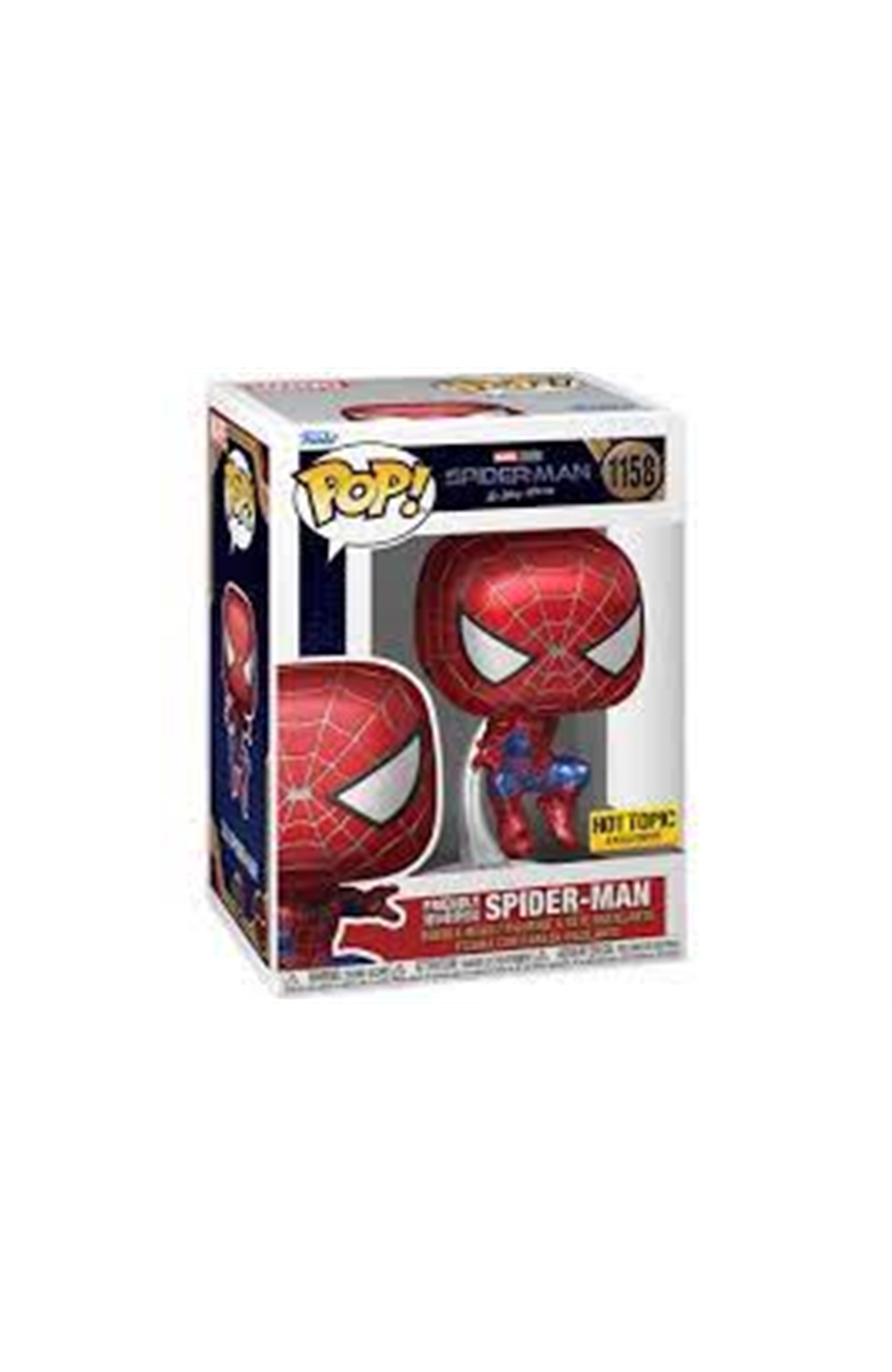 Pop 1158 Friendly Neighorhood Spider-Man Hot Topic Exclusive