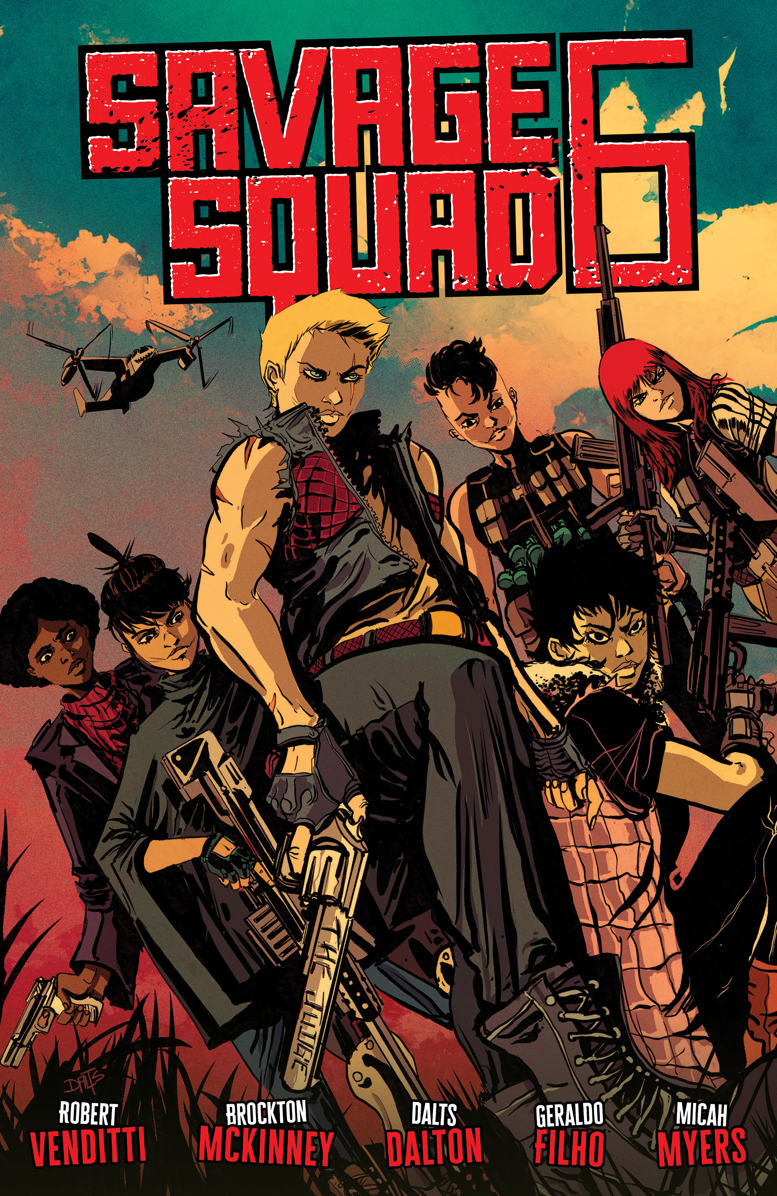 Savage Squad 6 Graphic Novel