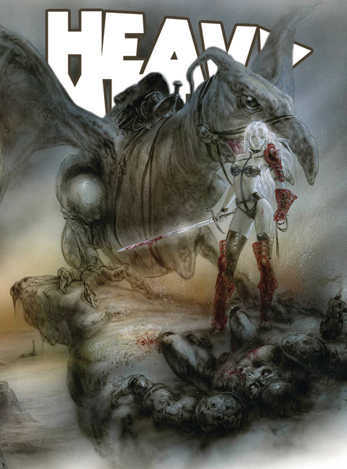 Heavy Metal Volume 284 Cover A Royo