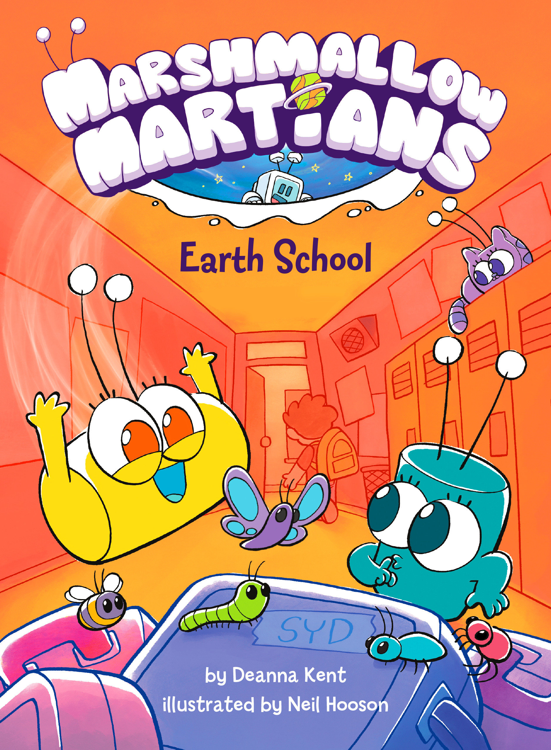 Marshmallow Martians Hardcover Graphic Novel Volume 2 Earth School