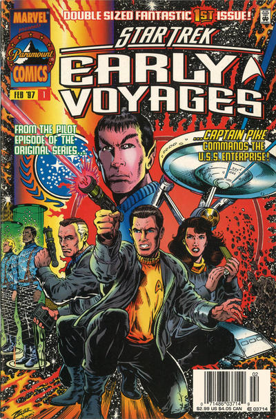 Star Trek: Early Voyages #1 [Newsstand](1997)- Vf/Nm 9.0