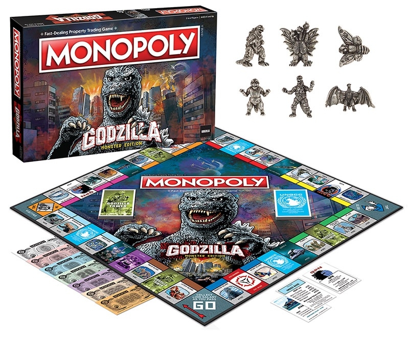Monopoly Godzilla Board Game