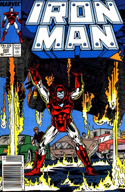 Iron Man #222 [Newsstand]-Good (1.8 – 3)
