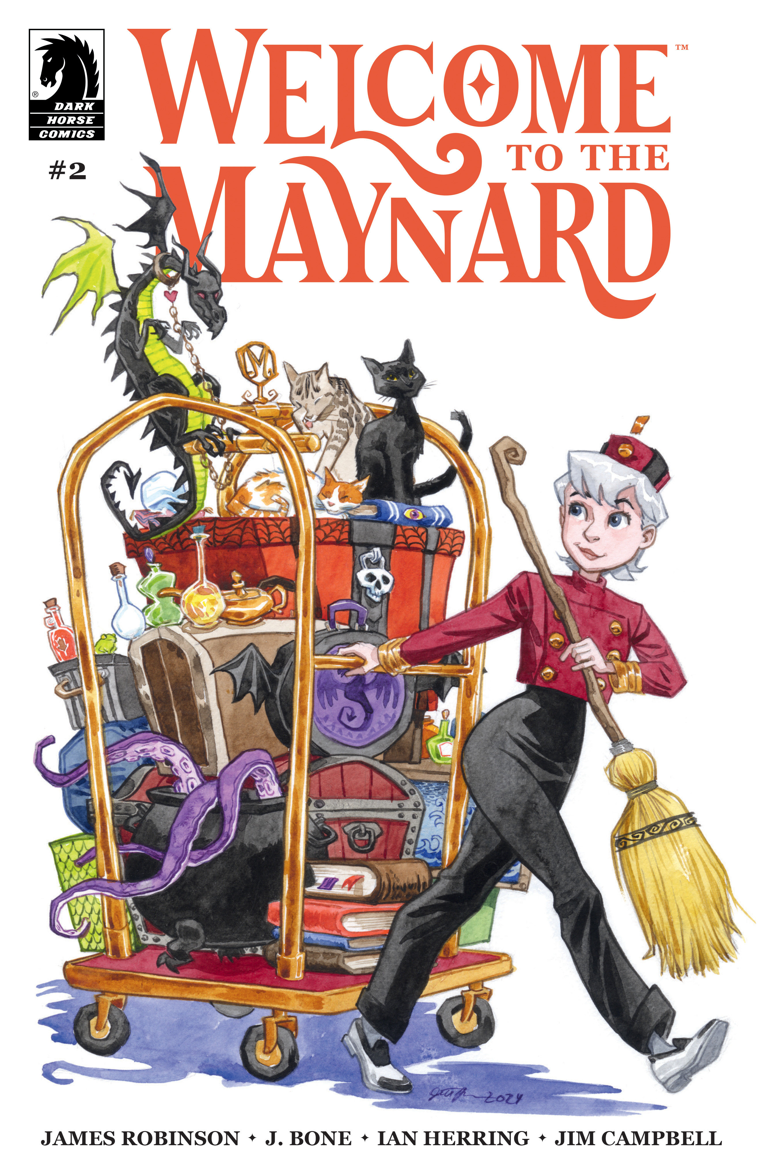 Welcome to the Maynard #2 Cover B (Jill Thompson)