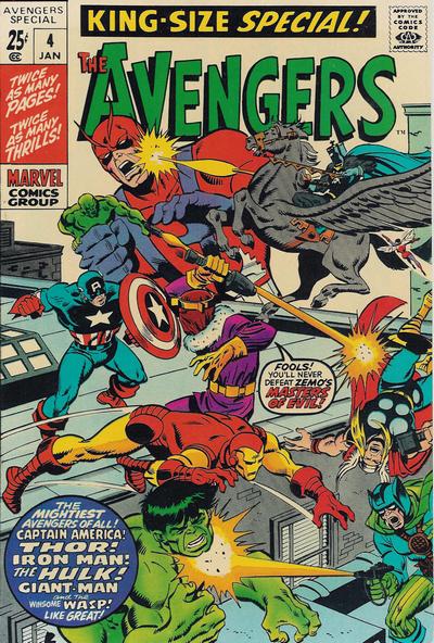 Avengers Annual #4 Above Average/Fine (4.5 - 6)