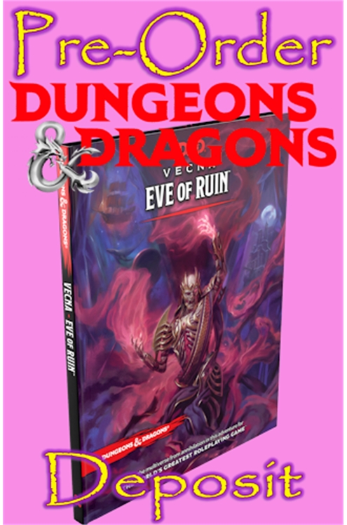 Dungeons & Dragons Vecna Eve of Ruin Hardcover Pre-Order Deposit