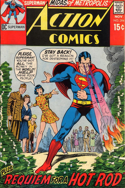 Action Comics #394 Very Fine/Excellent (7 - 8)