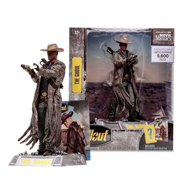 Movie Maniacs Fallout 6-inch The Ghoul Posed Fig