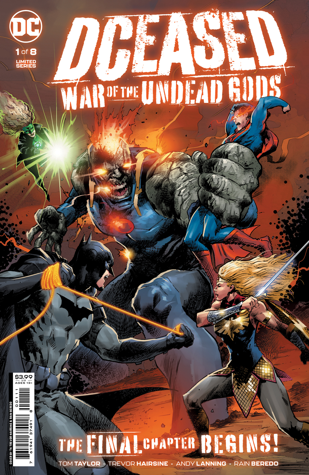 DCeased War of the Undead Gods #1 Cover A Trevor Hairsine (Of 8)