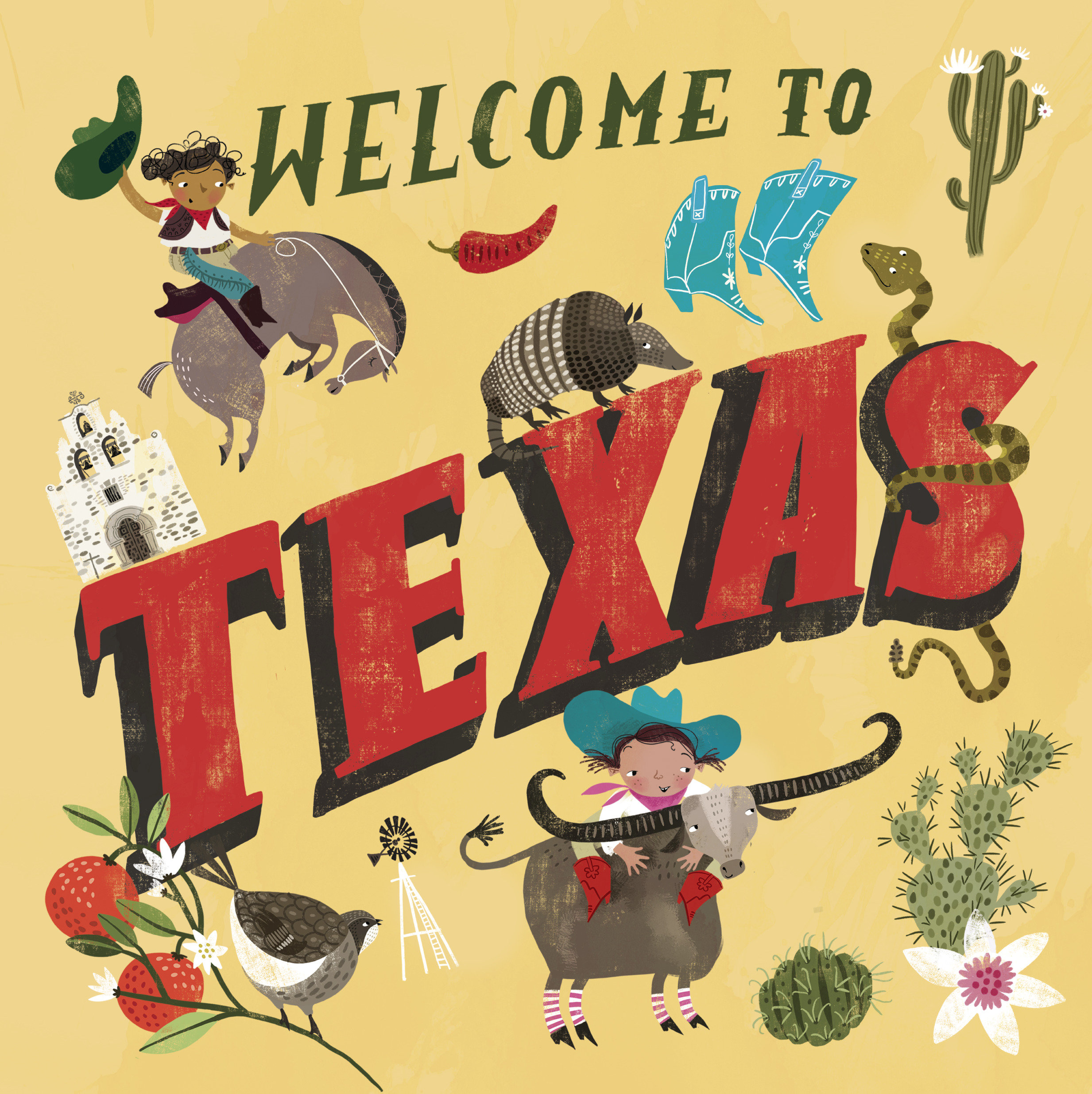 Welcome To Texas (Welcome To) (Hardcover Book)