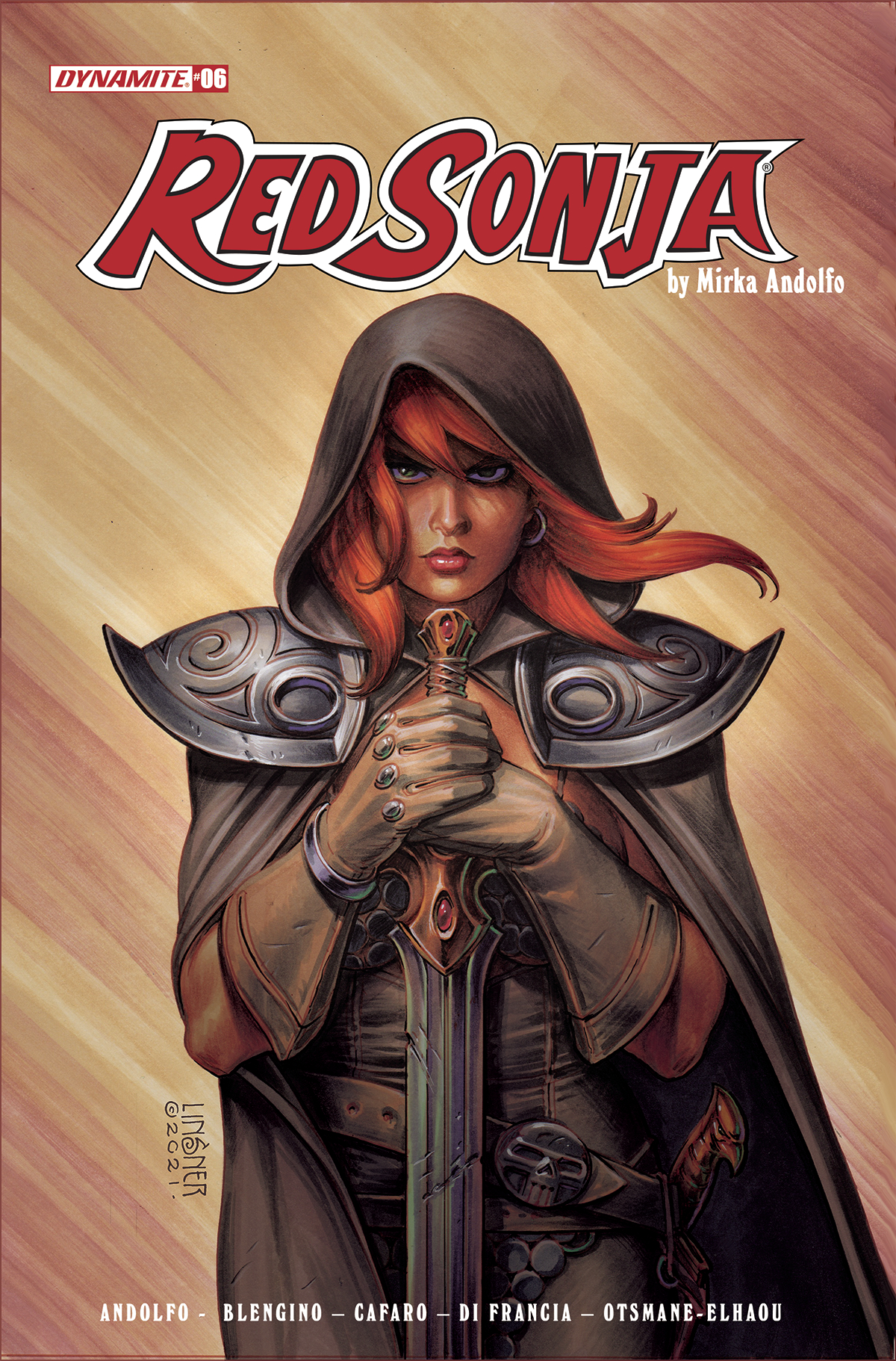 Red Sonja #6 Cover C Linsner (2021)