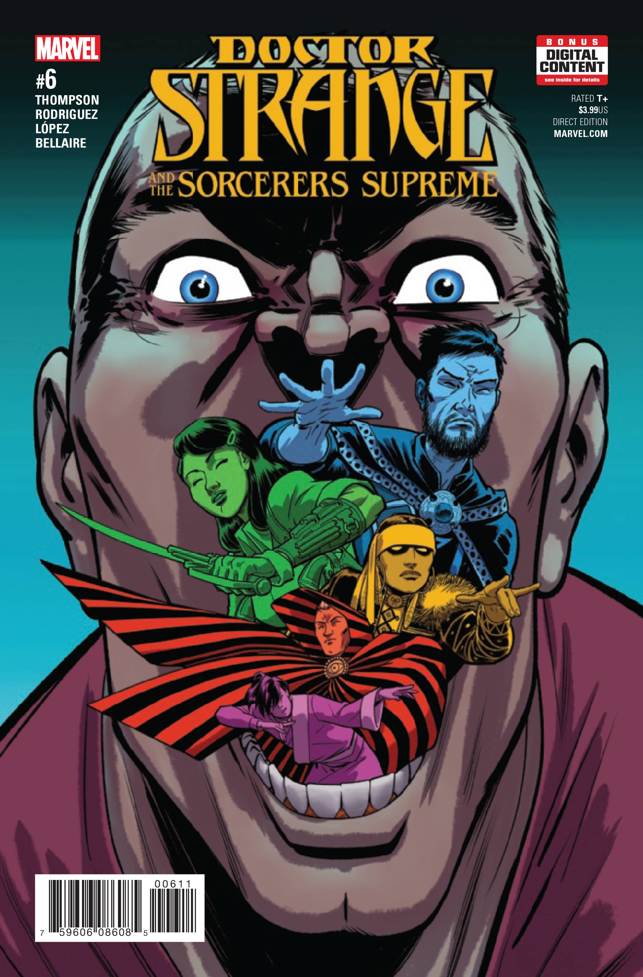 Doctor Strange and the Sorcerers Supreme #6 (2016)