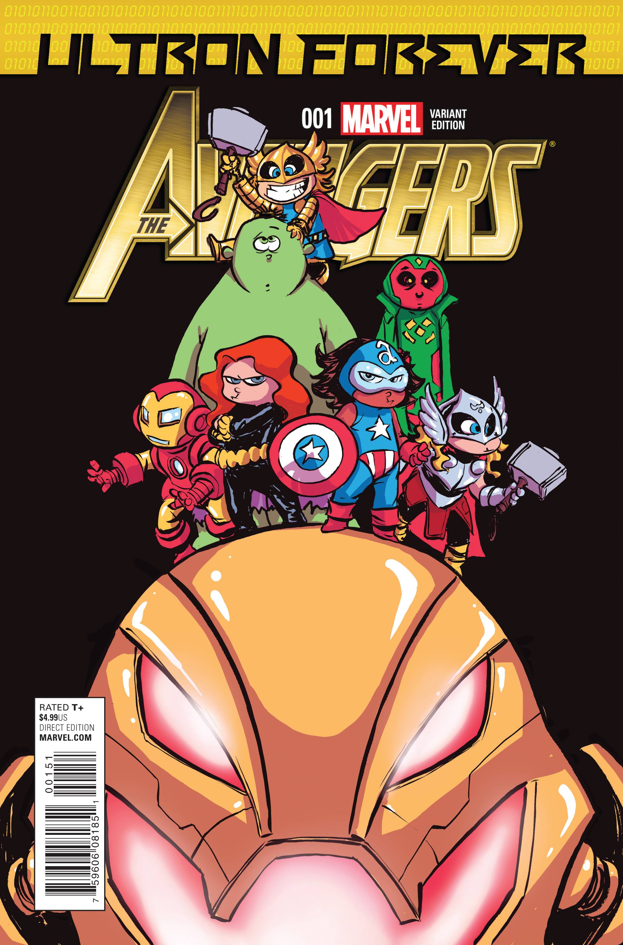 Avengers Ultron Forever #1 (Young Variant) (2015)