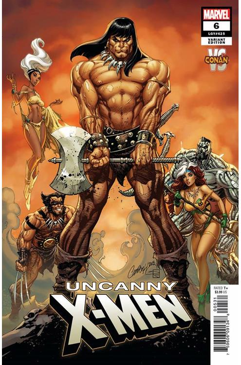 Uncanny X-Men #6 Jsc Conan Vs Marvel Variant (2018)