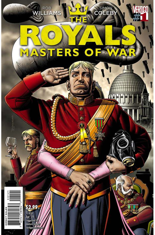 Royals Masters of War #1 Bolland Variant