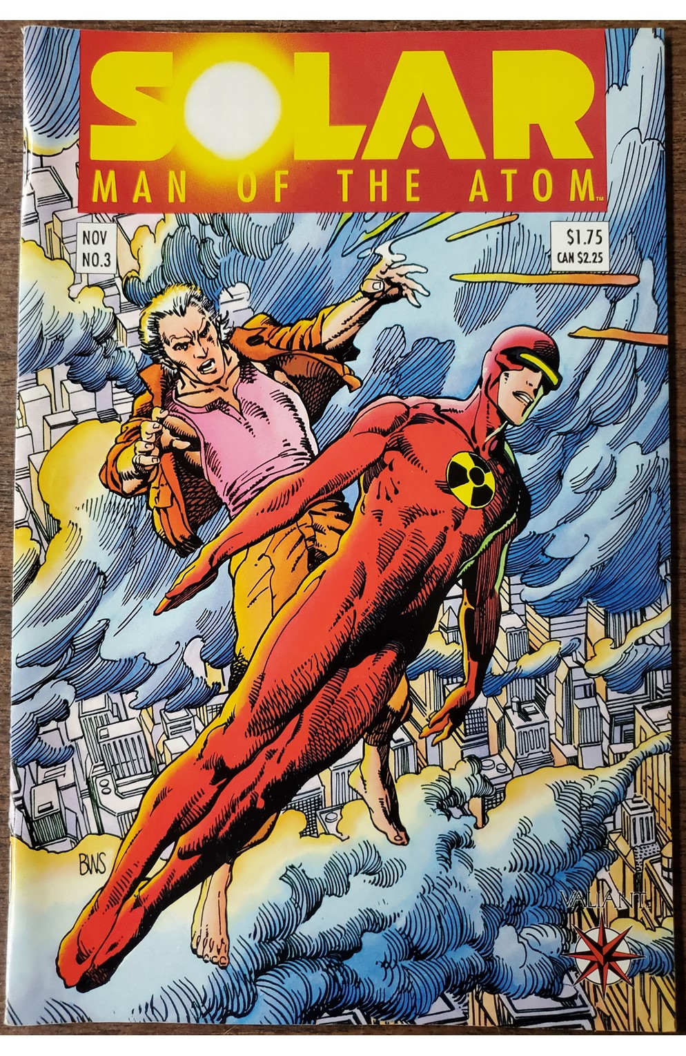 Solar Man of The Atom #3 (Valiant 1991) 1st App Toyo Harada