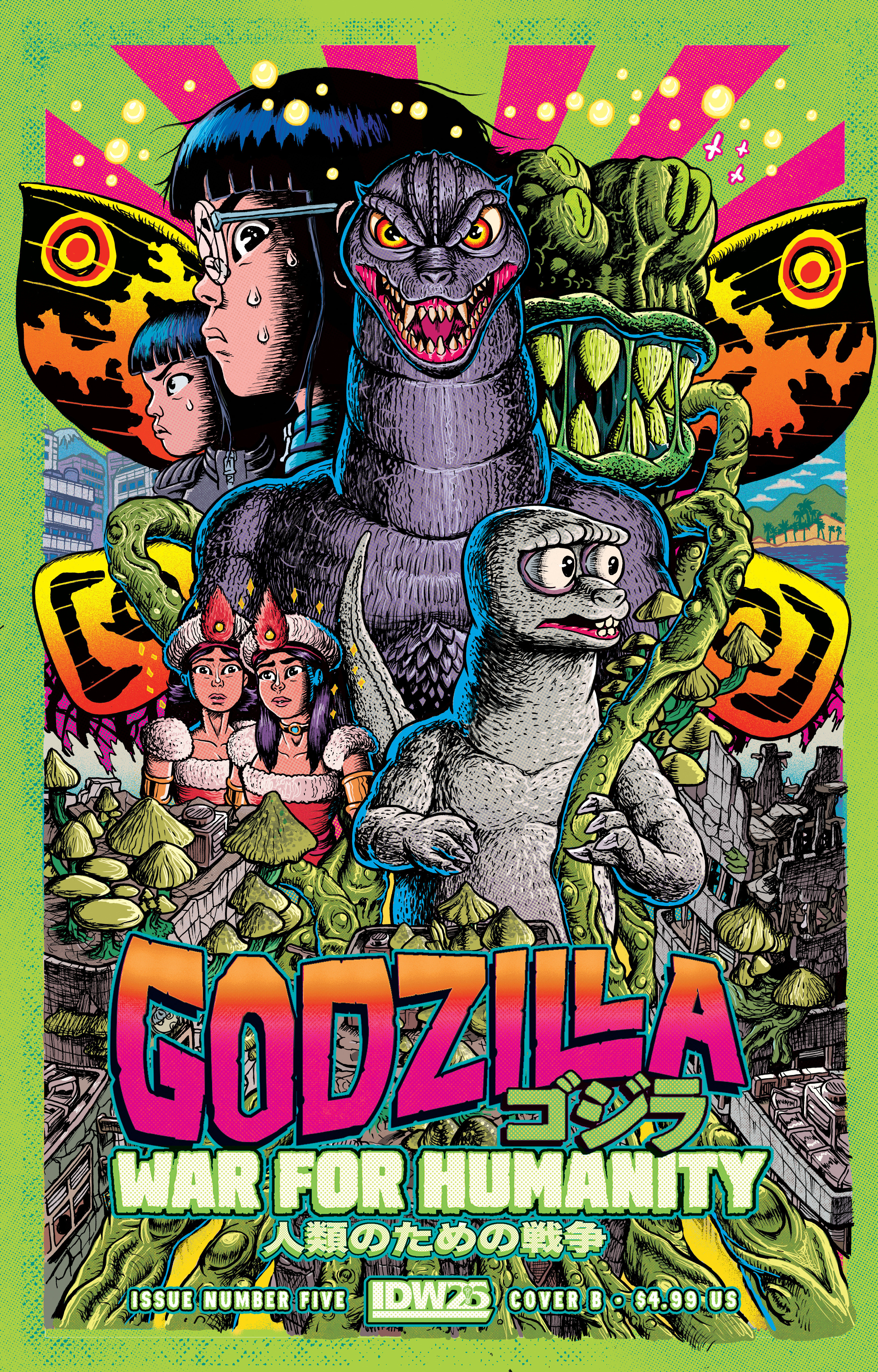 Godzilla The War for Humanity #5 Cover B Smith