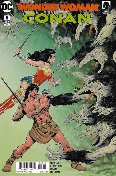 Wonder Woman / Conan #5 [Aaron Lopresti Cover]-Near Mint (9.2 - 9.8)