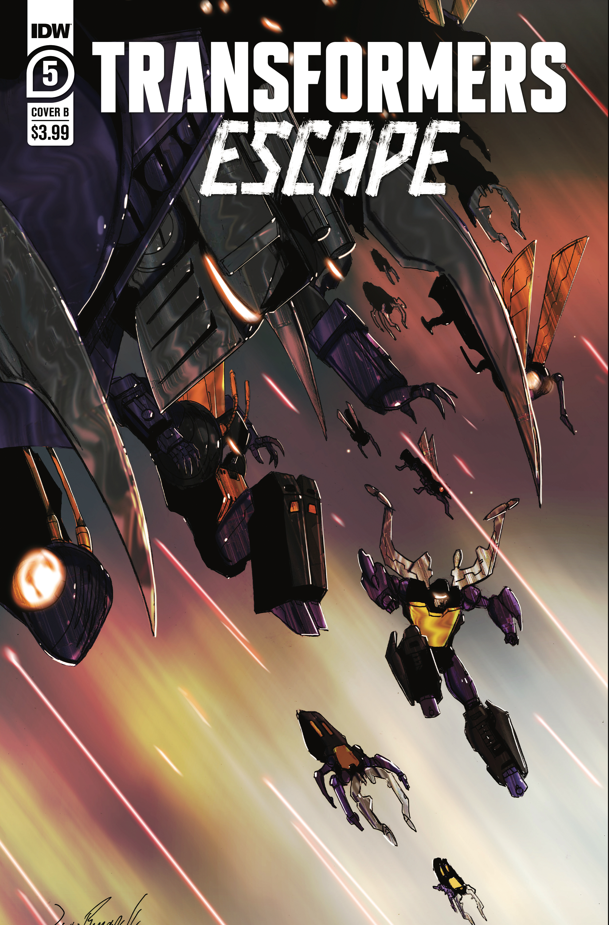 Transformers Escape #5 Cover B Ramondelli (Of 5)