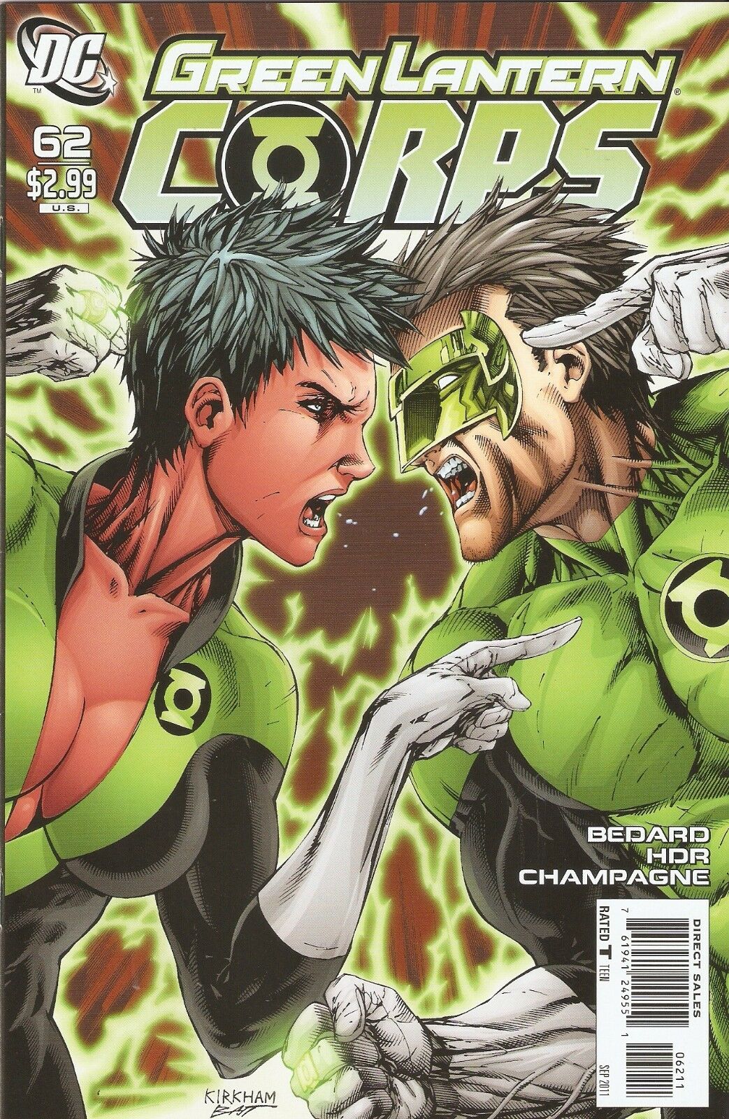 Green Lantern Corps #62 (2006)
