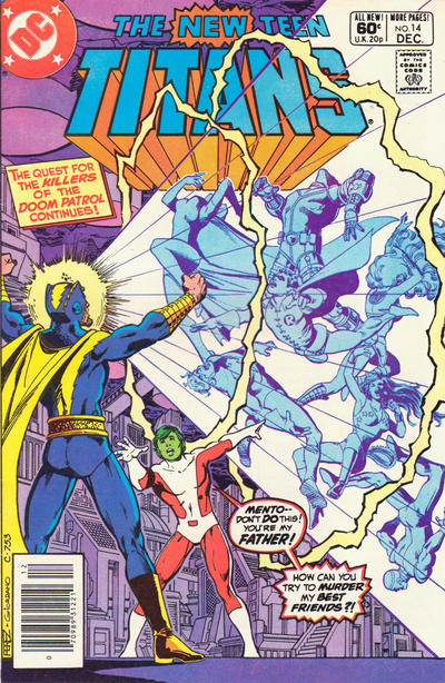 The New Teen Titans #14 [Newsstand](1980)-Very Fine (7.5 – 9)
